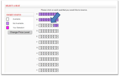 seat selection