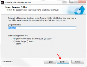 software-stubwire-program-folder